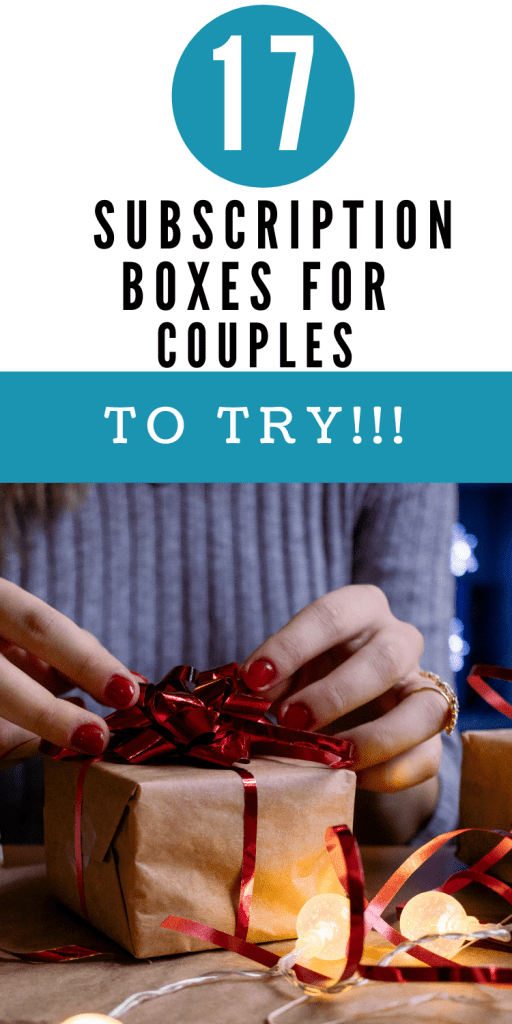 BEST SUBSCRIPTION BOXES FOR COUPLES